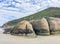 Whisky Bay panoramic view in Wilsons Promontory Marine Park, Australia