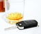 Whisky glass with car keys