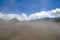 Whispering sands in Bromo Tengger Semeru national park,