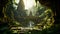 Whispers of the Forgotten: Discovering an Abandoned Temple in the Forest\'s Embrace