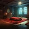 Whispers of Time: Vintage Elegance in Forgotten Mansion Bedroom