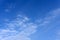 Whispy Cirrus Clouds on Sunny Day sunny,