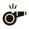 Whistle Arbitrator Tool Icon Illustration