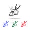 Whistle icons. Elements of sport element in multi colored icons. Premium quality graphic design icon. Simple icon for websites,