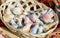 Whistles in shape of birds ceramic pottery