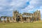 Whitby Abbey North Yorkshire Coast UK.