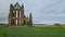 Whitby Abbey With the Sea Beyond