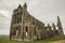 Whitby Abby, Yorkshire, England - the remains / the whole building.