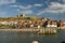 Whitby, fishing port, coastal town, north yorkshire coastline,