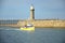 Whitby Lighthouse, north yorkshire coast