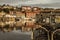 Whitby, Yorkshire, England - the orange houses.