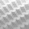 White abstract cubes backdrop. 3d rendering geometric polygons