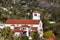 White Adobe Methodist Church Cross Santa Barbara alifornia