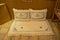 White ancient arabian pillows in the arabic bedroom