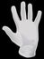 White apm glove