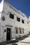 White arabic house in Tangier, Morocco