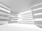 White Architecture Construction Modern Interior Background