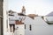 White architecture in Sanlucar de Guadiana, Spanish border town, Andalusia