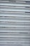 White automatic sliding shutters with mosquito net