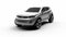 White Background Suv Model With Soft Tonal Transitions