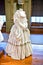 White baroque style clothes at Hampton Court