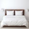 White Bed With Lamps: A Stylish Bedroom Furniture For Ambient Occlusion