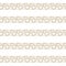 White and beige horizontal Seamless repeat pattern with random uneven color filled and empty squares shapes