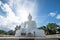 White big buddha statue bright in wat tha khanun temple