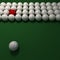 White billiard balls composition