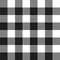 White and Black Buffalo Check Plaid Seamless Pattern