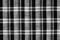 White and black checkered plaid fabric texture for background. tartan texture