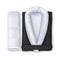 White and Black Set Spa Towel, Bathrobe