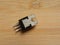 White and black transistor