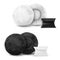 White and black waterproof Shower cap with pillow box packaging