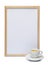 White blackboard