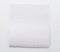 White blank corrugated paper sheet on white background