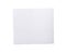 White blank corrugated paper sheet on white background