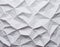 White blank crumpled wrinkled paper sheet texture pattern creative background