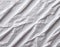 White blank crumpled wrinkled paper sheet texture pattern creative background