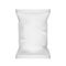 White Blank Paper Pillow Food Snack Bag On White
