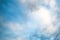 White, Blue and Grey Real Clouds Background Texture