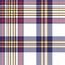 White blue pixel check seamless plaid pattern