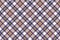 White blue pixel check seamless plaid pattern