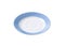 White and blue saucer