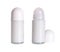 White bottle with Body antiperspirant deodorant roll-on isolated