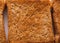 White bread toast texture background