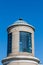 White Brick and Blue Glass Cupola