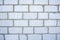 White brick wall background art abstraction