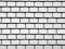 White brick wall elevation detail with mortar joints and running bond.