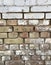 White bricks stand over beige, industrial bricks and are a keen backdrop - BACKGROUND